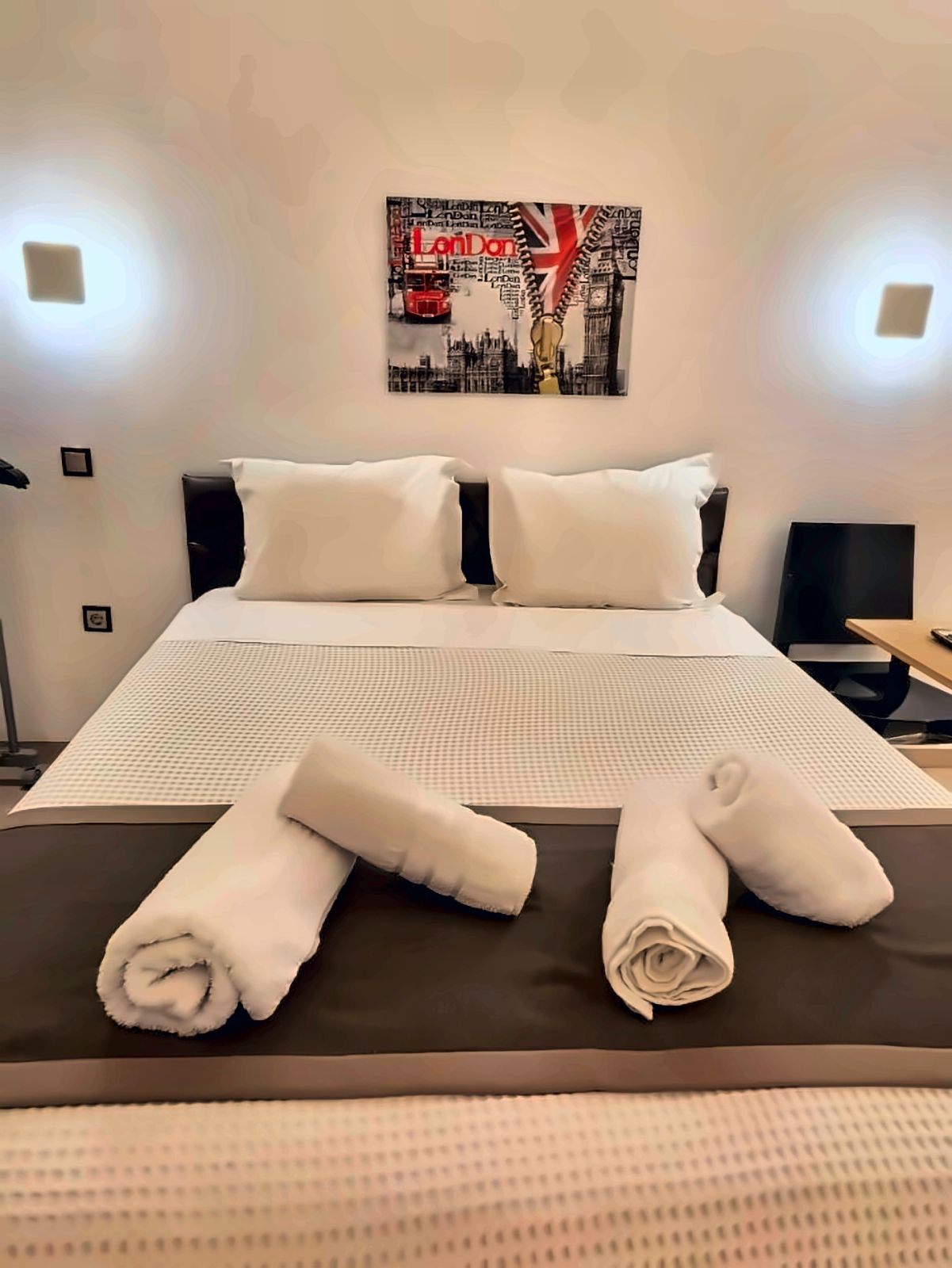 Double bed ready for your stay